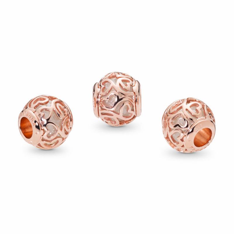 Talismane Pandora Rose™ Inima Filigree (lhNkw4O3)